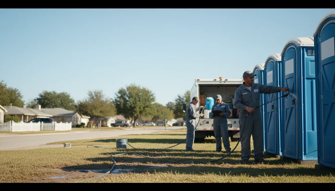 Long-Term Portable Toilet Rental in Morris, GA near me